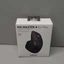 Logitech MX Master 4 for Mac, Ergonomic Bluetooth Mouse with Advanced Performance Haptic Feedback, Ultra-Fast Scrolling, USB-C Charging, MacOS, iPadOS, Windows - Space Black