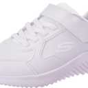 Skechers Kids Boy's Bounder Sneaker (12.5 Little Kid, White)