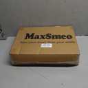 MaxSmeo Nightstand, Mid Century Modern Side Table Bedroom with Storage, Small End Bedside Table with Solid Wood Legs for Living Room, Office Small Spaces (Rustic Brown)