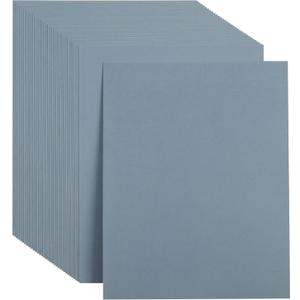 Dusty Blue Cardstock 50 Sheets, 12 x 12 Cardstock Paper Bulk Construction Paper,230GSM Card Stock Printer Paper Scrapbooking Supplies for Diy Crafts Cricut Card Making