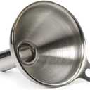 Stainless Steel Funnel - For Filling Narrow Jars and Bottles, 1 pc