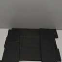 6 Pack Dresser Organizers - Drawer Organizers for Clothing & Baby, Woven-Fabric Storage Drawers (Black (1 Cell)