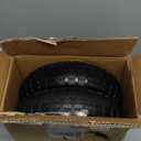 13" Flat Free Tires Compatible with Gorilla Carts,4.00-6 Solid Rubber Wheels with 5/8"Bearings,2.1"Offset Hub for Wagon Tire, Trailer Tire, Wagon Wheel Replacement,13 Trailer Tire Wheel(2-Pack)