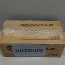 Rockville Pair Cube White 3.5" 30W RMS Home Theater Wall Speakers, 8 Ohm, 360-Degree Swivel Brackets, 2-Way Audio, Compact Design, for Home Theater and Surround Sound (Missing Wore Connection On One Of The Speakers