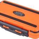 VGEBY Fishing Tackle Box, 24-Compartment Storage Case (Orange)