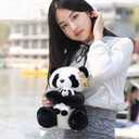 12 Inch Parent-Child Panda Plush Toys Mum and Baby Panda Stuffed Toys