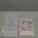 Diamond Painting Storage Containers - 1 Pack 60 Grids Bead Organizer and Labels, Diamond Art Storage Accessories