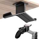 Controller Holder,Headphone Stand Headset and Controller Stand Under Desk Controller Holder with Strong Double Sided Tape Universal Design for Xbox ONE, PS5, PS4, PC