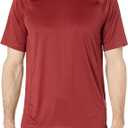 Amazon Essentials Men's Slim-Fit Short-Sleeve Quick-Dry UPF 50 Swim Tee, Breathable Stretchable Fabric, Raglan Seams, 2XL