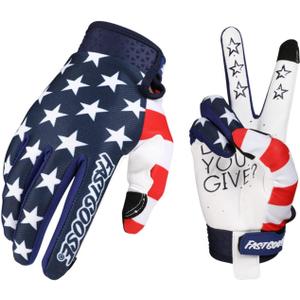 Star Cycling Gloves Mountain Racing Anti Slip & Breathable Bike Gloves with Touchscreen for Men/Women, All-Season Road/Mountain Biking (Medium)