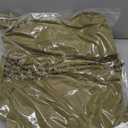 Fazortev Women's Long Puffer Jacket Stand Collar Zip Baggy Down Coats with Side Pockets Outwear (Army Green, S )