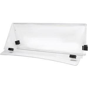RHOX WIN-4026 Windshield, Impact Modified Clear 2 Piece, E-Z-Go Express Cowl w/Standard Top & 3/4" Strut