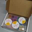 2 Pack More Than 1300PCS Round Glass Beads for Jewelry Making,48 Colors 8mm Crystal Beads for Bracelets Jewelry Making and DIY Crafts, 2 Box Round Beads Suitable for Beginners. (Solid+Printing)