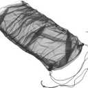 Milisten Universal Birdcage Cover Cage Mesh Parrot Cage Bird Cages Covers Bird Cage Accessories Bird Cage Gauze Bird Cover Cage Parakeet Pet Accessories Bird Cage Cover Liner Nylon Black (Black)