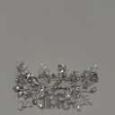 Unicra Silver Bride Wedding Hair Comb Rhinestone Bridal Headpiece Crystal Hair Accessories Hair Piece Jewelry for Women and Girls (A-Silver)