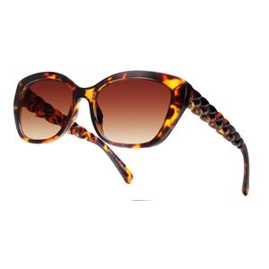 LADEESSE Reading Sunglasses for Women - Stylish Bifocal Sunglasses with Readers Built-in - UV400 Protection - +1.5