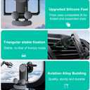 Z Fold 4 Car Mount, [Aluminum & Phone Case Friendly] Universal Car Vent Clip Z Fold 6 Accessories for Samsung Galaxy Z Fold 7 6 5 4 3 2 S25 Ultral Google Pixel Fold iPhone 16