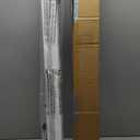 LazBlinds Cordless Cellular Shades, No Tools No Drill Blackout Honeycomb Shades Pleated Blinds for Windows, 33'' W x 36'' H, Silver White