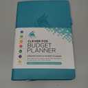 Clever Fox Budget Planner - Expense Tracker Notebook. Monthly Budgeting Organizer, Finance Logbook & Accounts Book, Bill Tracker, A5 (Turquoise)