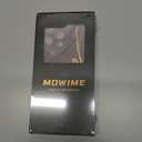 MOWIME for iPhone 16 Pro Max Case Cute Back Plating Love Letter with Screen Protector Soft TPU Shockproof Anti-Fall Lens Cameras Cover Protection Phone Case for Women Girls Men-Red