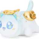 10" Cute Cat Plush Toys,Character Dolls,Stuffed Animal Plushies,3D Plushies,Soft Throw Pillow Decorations, Cute and Soft Cat Toy, Great Gift for Kids (Angel cat)