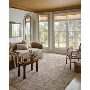Loloi Magnolia Home by Joanna Gaines Pace Collection PAC-03 Taupe/Wheat 7'-10" x 10' Area Rug