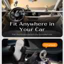 LISEN Suction Phone Mount2026 Auto Vacuum 3.0, 360 Adjustable Magnetic Phone Holder for Car Dashboard Universal Magsafe Accessories Gifts for Men Women for iPhone 17 Pro Max Air 16 15 14 13 12