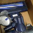 Cordless Vacuum Cleaner with Self-Standing, LED Screen Stick Vacuum Cleaners for Home, Lightweight Powerful Suction Vacuum, 6-in-1 Rechargeable Vacuum for Carpets, Pet Hair, Hardwood Floors (Black)