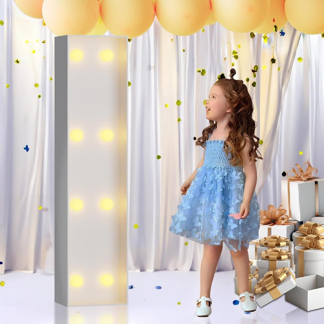 imprsv Marquee Letter, 3FT LAMP, Foam Board, LED, Battery Powered, Decorative Light, for Birthday, Graduation, Engagement, Wedding, Baby Shower