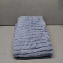 Bedsure GentleSoft Throw Blanket for Couch - Cozy Soft Blankets for Women, Cute Small Throws for Girls, Blue, 50x70 Inches