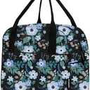 VLM Lunch Bag,Lunch Box for Women Men,Reusable Insulated Lunch Tote,Small Leakproof Cute Lunch Cooler with High Capacity for Work,Picnic,Camping