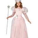 Rubies The Wizard of Oz: Glinda Deluxe Costume for Kids, Girl's Small 3T