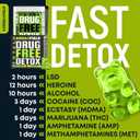 Full Body Cleanse Detox Gummies, Liver, Gut & Kidney Cleanse Detox & Repair with Milk Thistle & Duck Flower Plant, Complete Digestive Health Supplement, Heavy Metal Cleanse, 60 Gummies