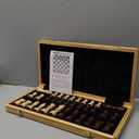 Chess Armory Wooden Chess Set 15 Inch - Classic Handcrafted Game Board for Adults and Kids with Extra Queen Pieces and Storage Box - Ideal for Home and Travel - Non-Magnetic