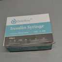 Insulin Syringe with Needle, 1cc 31G 1/2" (12.7mm) - Pack of 100