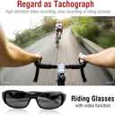 Limiete 1080p HD Camera Sunglasses with Built-in 32 GB Memory Hands-Free Video Glasses/No Wi-Fi Needed/Motion Detection/Lightweight Solid Frame/USB Charging Cable Included