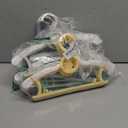 JSF Adjustable Baby Hangers, 20pcs Toddler Kids Child Nursery Closet Hangers - Non-Slip, Extendable, Ideal for Newborn Clothes (Colourful Bear Design) (20PACK, 4 Colors)