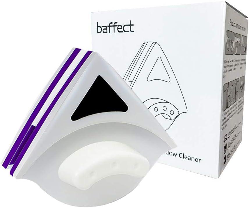 Baffect Double Sided Magnetic Window Cleaner, Window Cleaning Tools Glasses Cleaner Cleaning Brush for High Windows Thickness 18-30mm