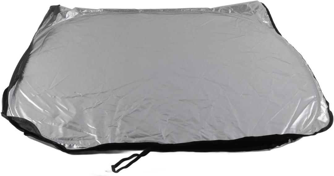 Windshield Sunshade, Universal Easy to Store Blocking Windscreen Sun Visor for Cars 25x50"