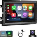 Car Stereo Radio for Ford F150 F250 F350 2004 2005 2006 2007 2008 2009 2010 2011 2012 2013 2014, 7" IPS Touchscreen Android 13 Car Radio with Wireless CarPlay Android Auto Navigation WiFi Bluetooth