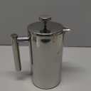 French Press Coffee Maker, 34 Oz Stainless Steel, Triple Mesh Filter, Double Wall Insulated, for Coffee & Tea, Portable for Home, Office, Camping & Travel