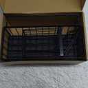 Cisily Sponge Holder for Kitchen Sink with Towel Rack, Sink Caddy with Kitchen High Brush Holder, Organizer Rustproof 304 Stainless Steel Dish Organizer Divider, Soap Dispenser Storage, Black