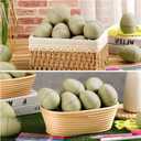 Crtiin DIY Paper Mache Easter Eggs Cardboard Easter Eggs Paintable Fillable Fake craft to Color Paint Your Own Paper Mache for Party Gifts Basket Filler Crafts(72 Pcs)