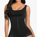 SHAPERX Women's Fajas Colombianas Shapewear Postpartum Tummy Control Body Shaper Butt Lifter Bodysuit L