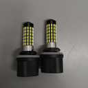 LUYED 880 LED Fog Lights Bulb 400% Brightness 886 890 892 893 LED Bulb with Projector for DRL or Fog Lights, Xenon White, Pack of 2