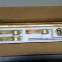 YaFex Curtain Rods 32-118 Inch, Heavy Duty 1 Inch Adjustable Curtain Rod for Windows, Gold Long Window Treatment Rods, Modern Design, Easy Installation