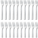 Dinner Forks Set, Stainless Steel Forks Set of 24,  Forks, Dessert Forks, Table Forks, Silver Forks Mirror Polished, Dishwasher Safe, Forks Use for Home, Hotel or Restaurant