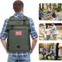 Cooler Backpack, 30 Can Backpack Cooler 4-Sided Cold Retention Technology, Lightweight & Hands-Free for Beach, Camping
