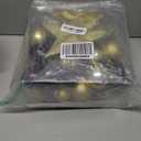 86PCS Black and Gold Christmas Tree Decorations Hanging Ornaments Set, Shatterproof Plastic Christmas Star Tree Topper Xmas Snowflakes Balls Bows with 65.5ft LED String Lights for Xmas Tree Decoration