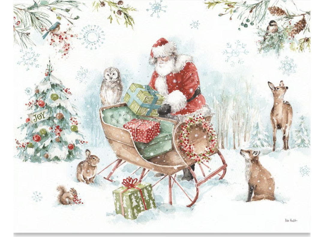 Magical Holiday Boxed Christmas Cards (18 pack) w/ Decorative Box by Lisa Audit Magical Holiday Boxed Christmas Cards (18 pack) w/ Decorative Box by Lisa Audit